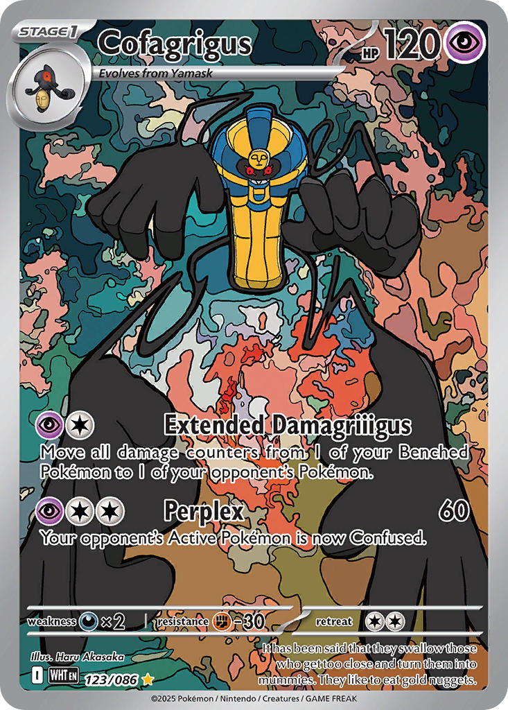 Cofagrigus - 123/086 (WHT) Illustration Rare