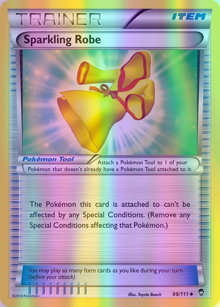 Sparkling Robe - 099/111 (FFI) Uncommon - Near Mint Reverse Holofoil