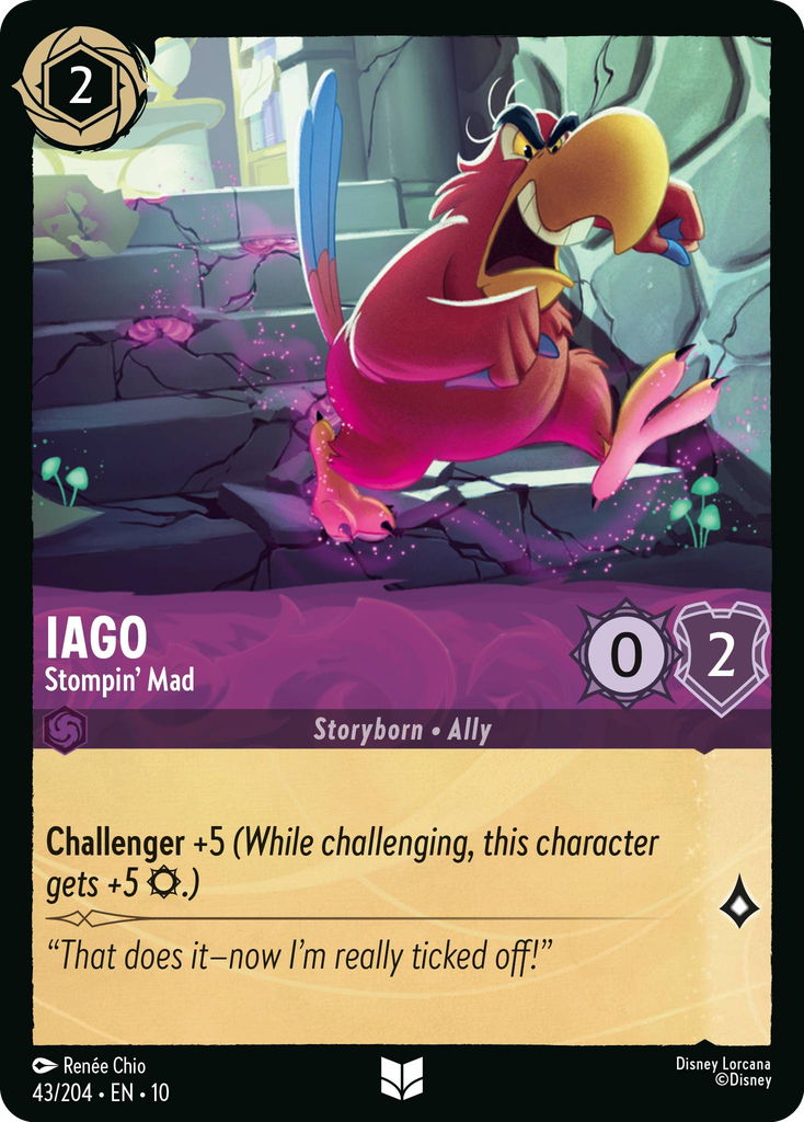 Iago - Stompin' Mad (043/204 - Whispers in the Well) Uncommon