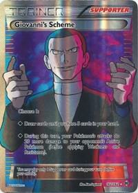 Giovanni's Scheme - 162/162 (BKT) Ultra Rare - Near Mint Holofoil