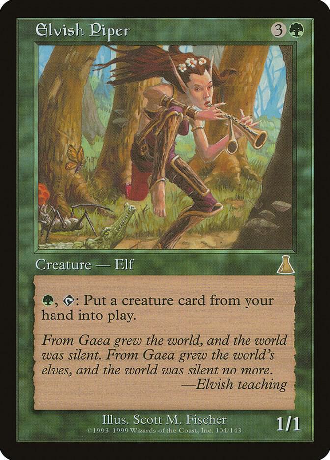 Elvish Piper (UDS-R) Moderate Play