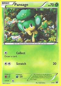 Pansage - 2/12 (MCD11) Promo - Light Play Holofoil