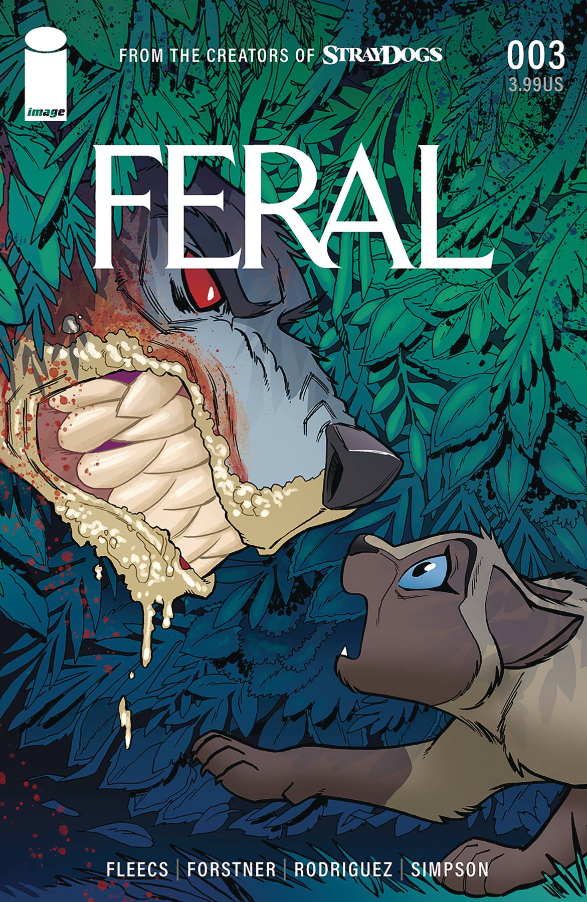 FERAL #3 CVR A TONY FLEECS & TRISH FORSTNER