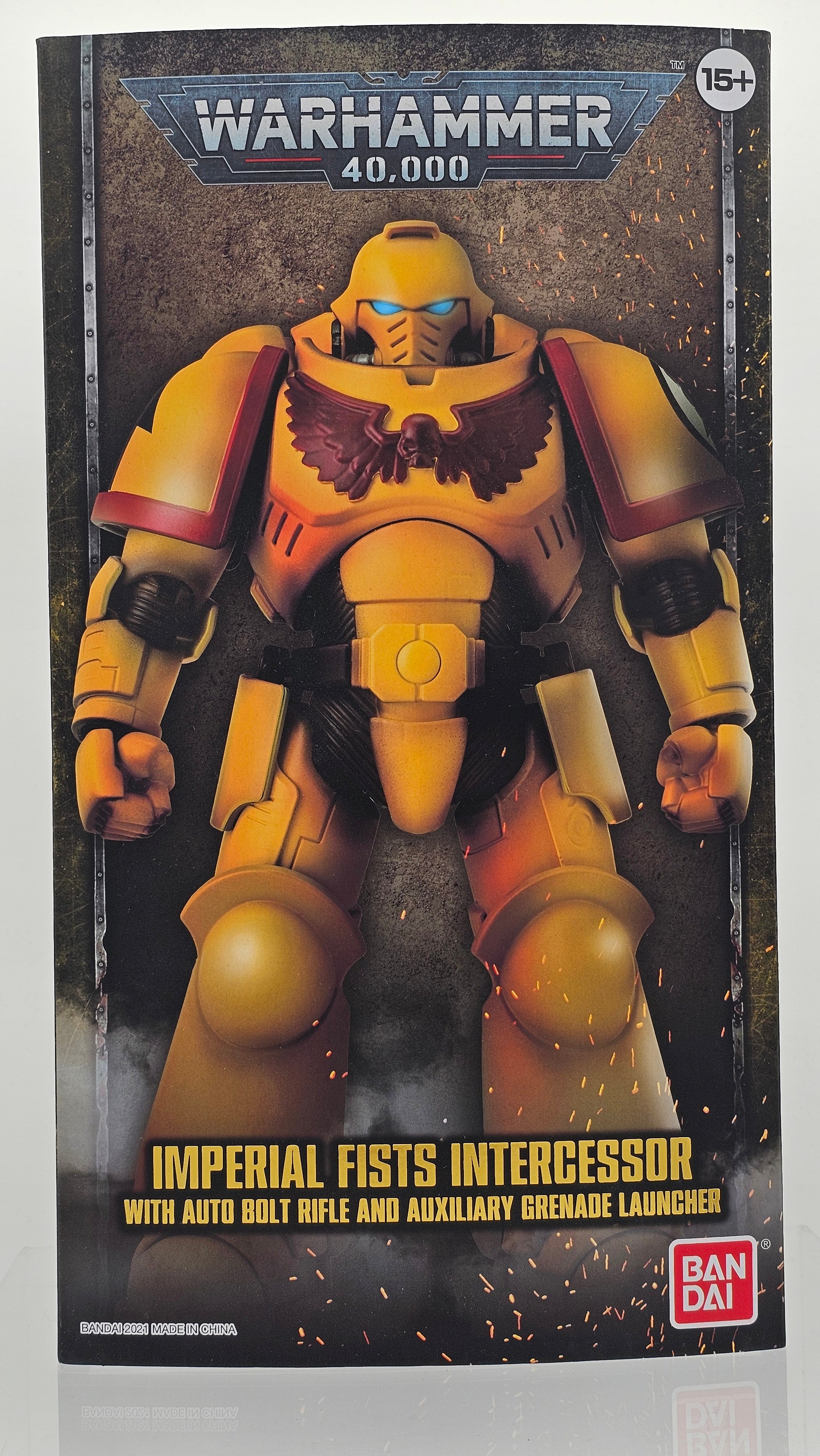 Warhammer 40,000 Action Figure: Imperial Fists Intercessor (USED)