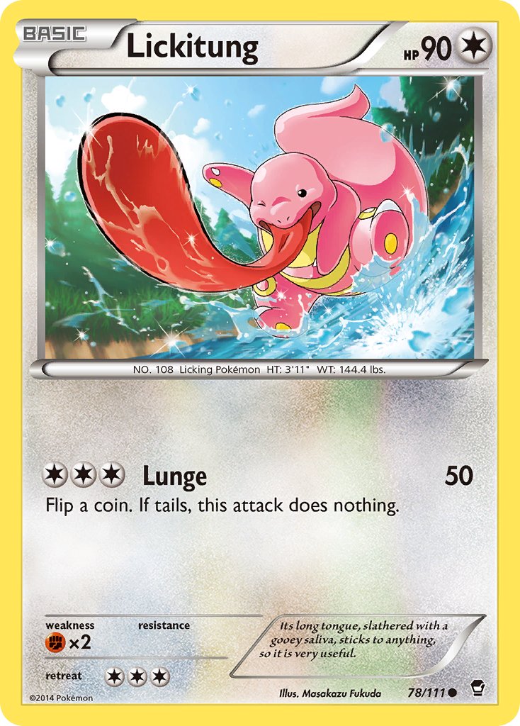 Lickitung - 078/111 (FFI) Common - Near Mint