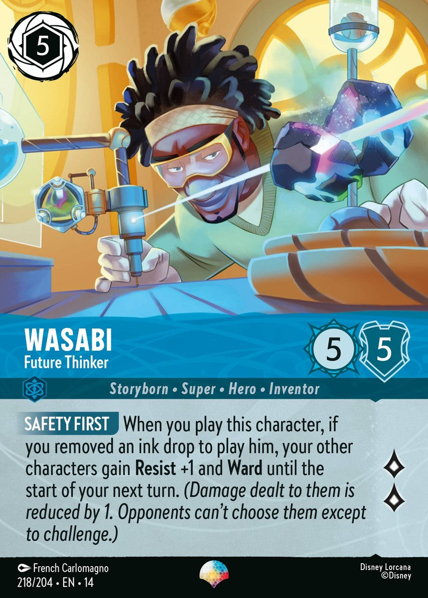 Wasabi - Future Thinker (218/204 - Hyperia City) Epic