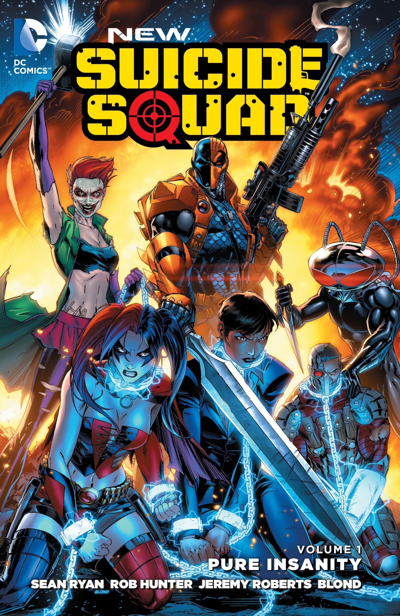NEW SUICIDE SQUAD TP #1 PURE INSANITY (USED)
