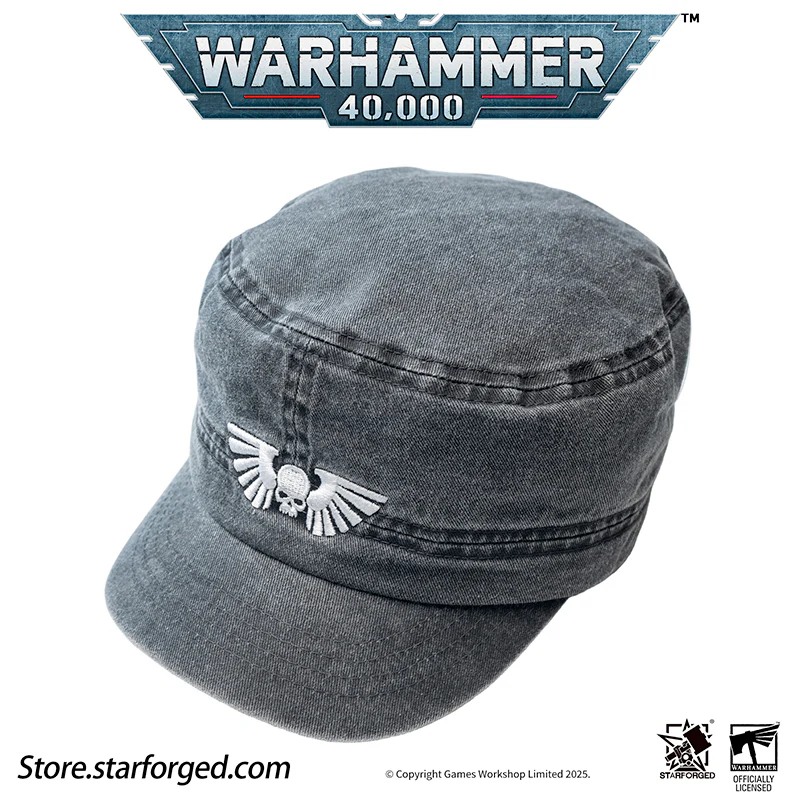 Starforged: Warhammer 40K - Astra Militarum Tactical Cap - Grey
