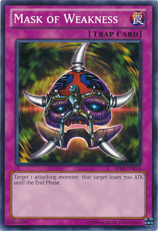 Mask of Weakness (Mosaic Rare) (BP02-EN174) Mosaic Rare - Near Mint Unlimited