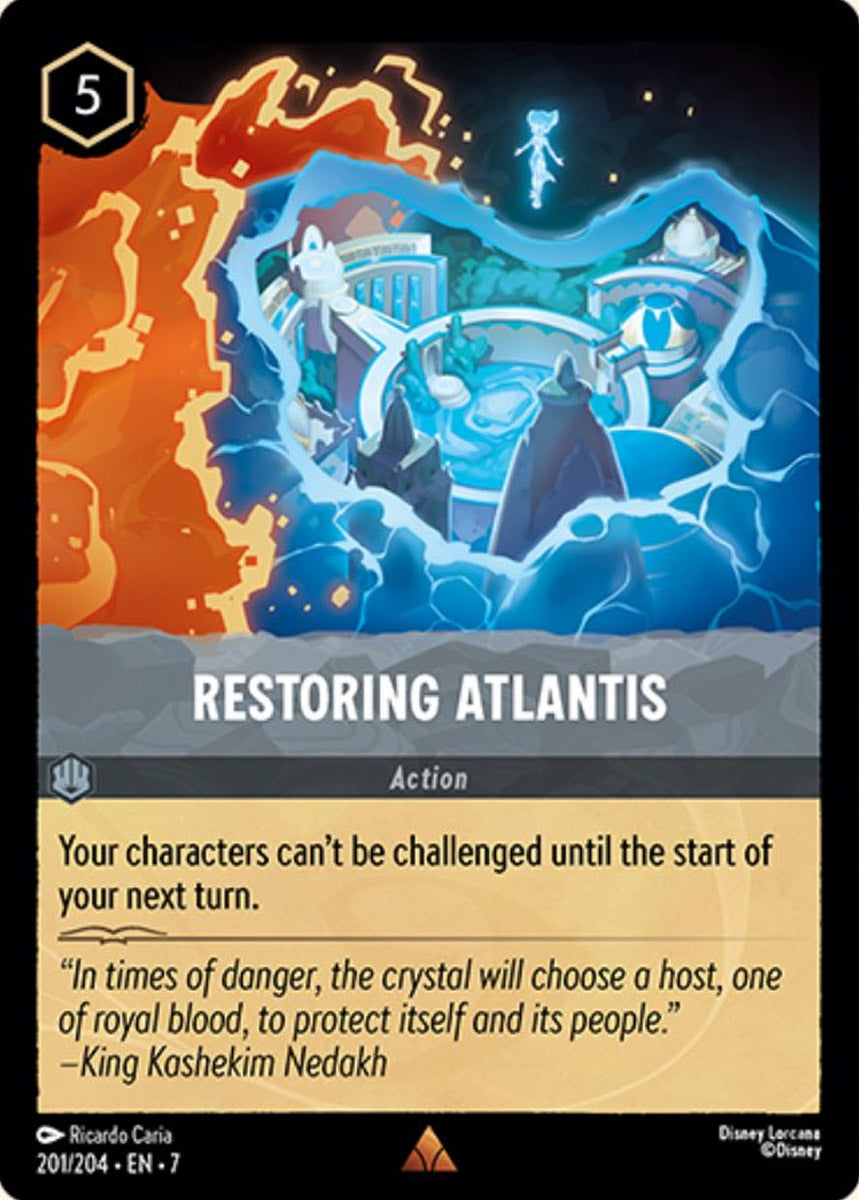 Restoring Atlantis (Archazia's Island - 201/204) Rare