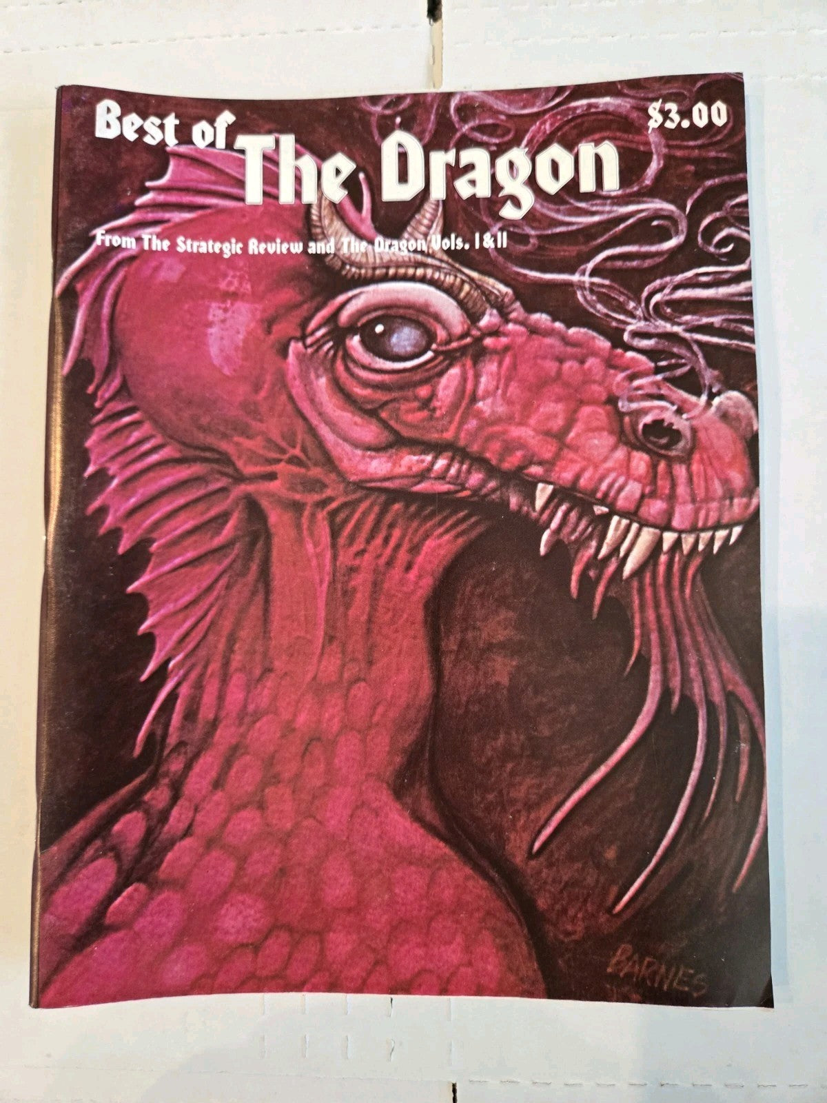 Dragon Magazine - Best of Dragon Vol I & II (1980) From the Strategic Review (USED)