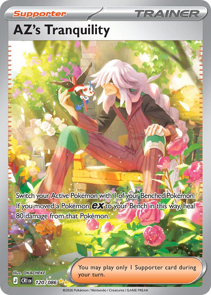 AZ's Tranquility - 120/086 (CRI) Special Illustration Rare