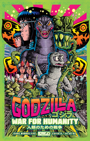 Godzilla: The War for Humanity #5 Cover B (Smith)