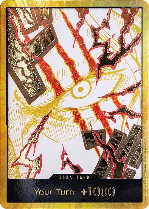 DON!! Card (Shanks) Gold (PRB-02)