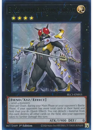 Evilswarm Exciton Knight (BLC1-EN015) Ultra Rare - Near Mint 1st Edition