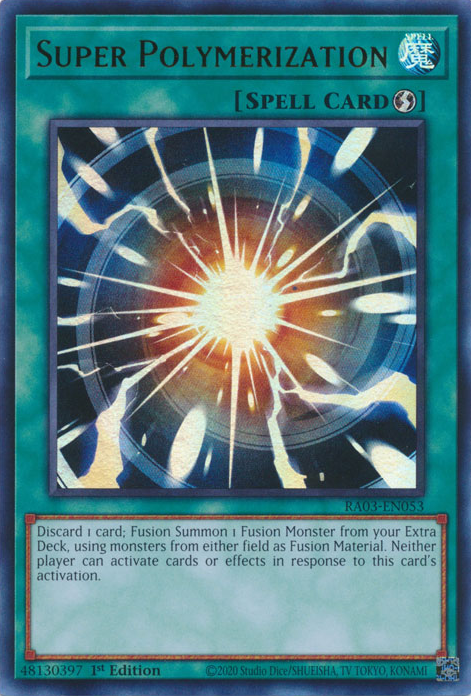 Super Polymerization (RA03-EN053) Ultra Rare - Near Mint 1st Edition