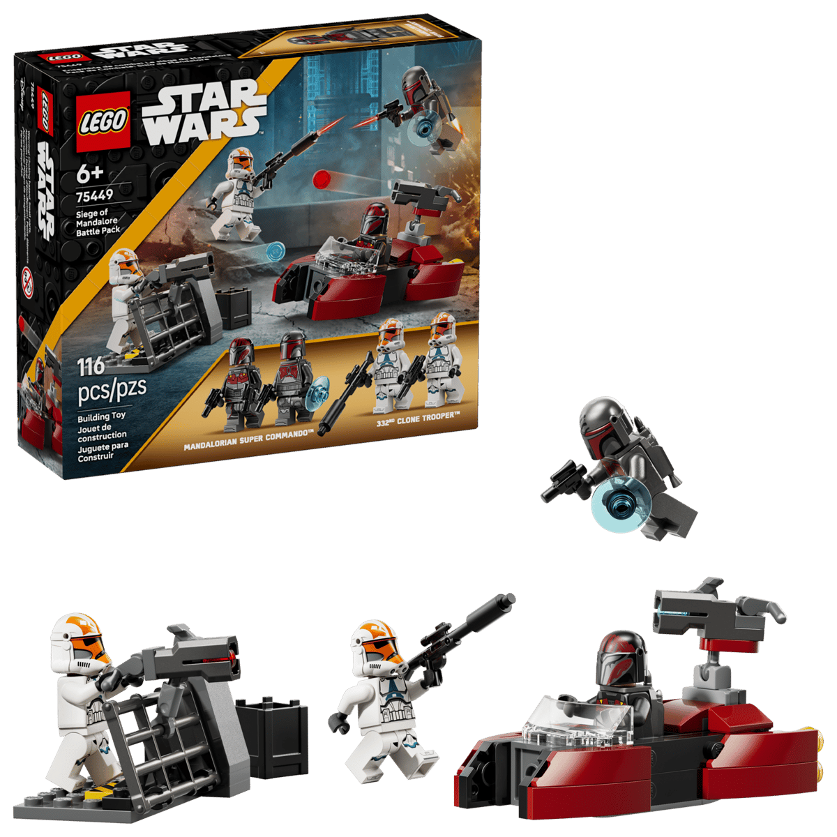 Lego: Star Wars - Siege of Mandalore Battle Pack (75449)