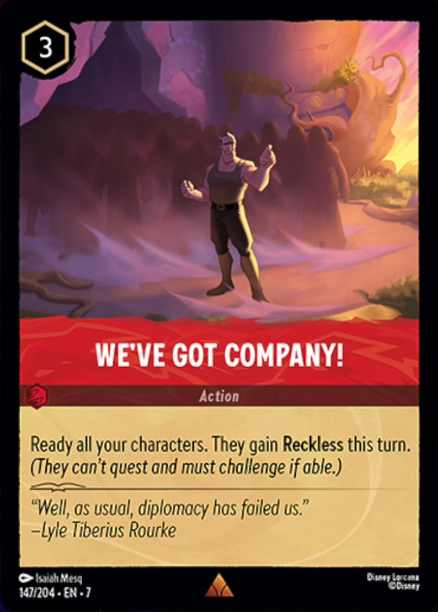 We've Got Company! (Archazia's Island - 147/204) Rare