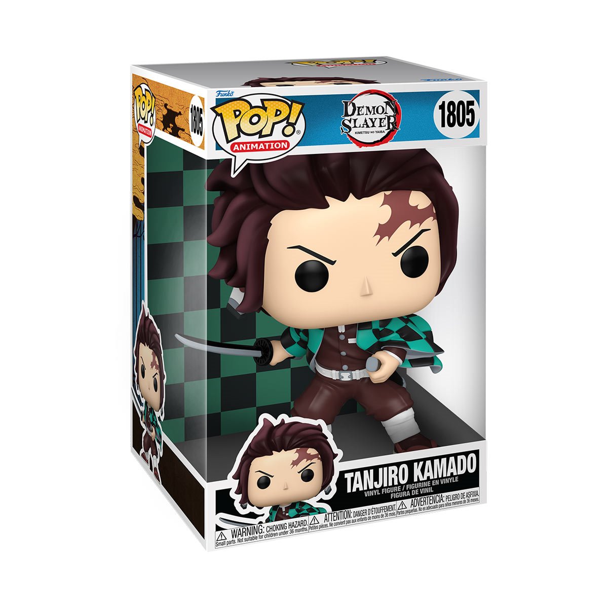 POP Figure (10-Inch): Demon Slayer #1805 - Tanjiro Kamado