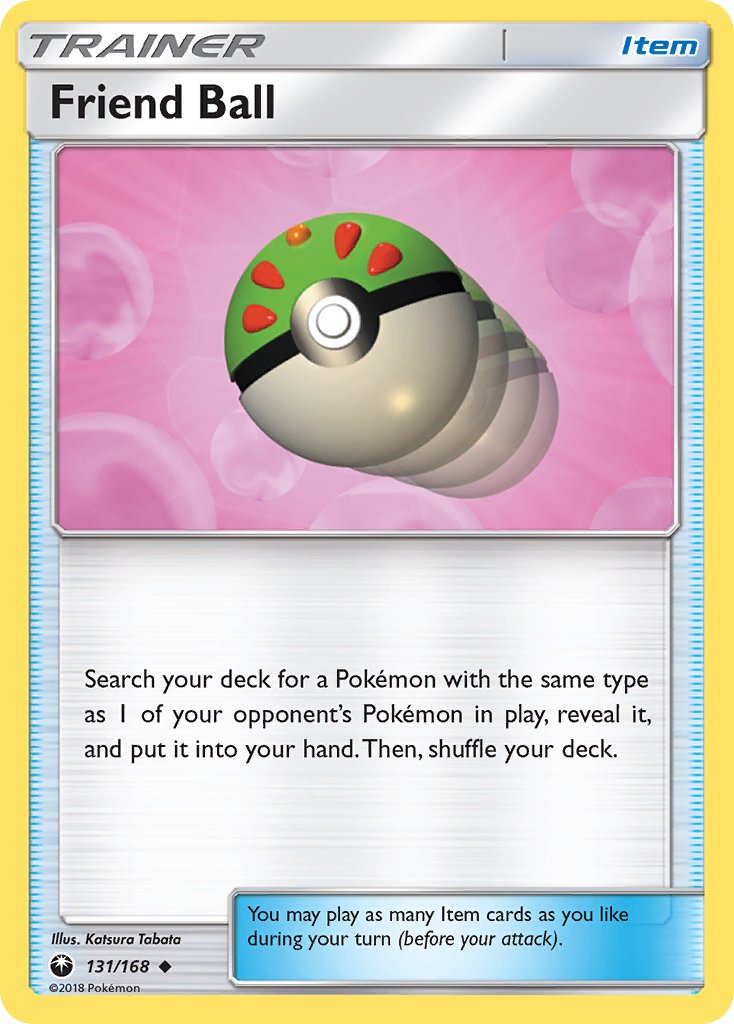 Friend Ball - 131/168 (CES) Uncommon - Near Mint