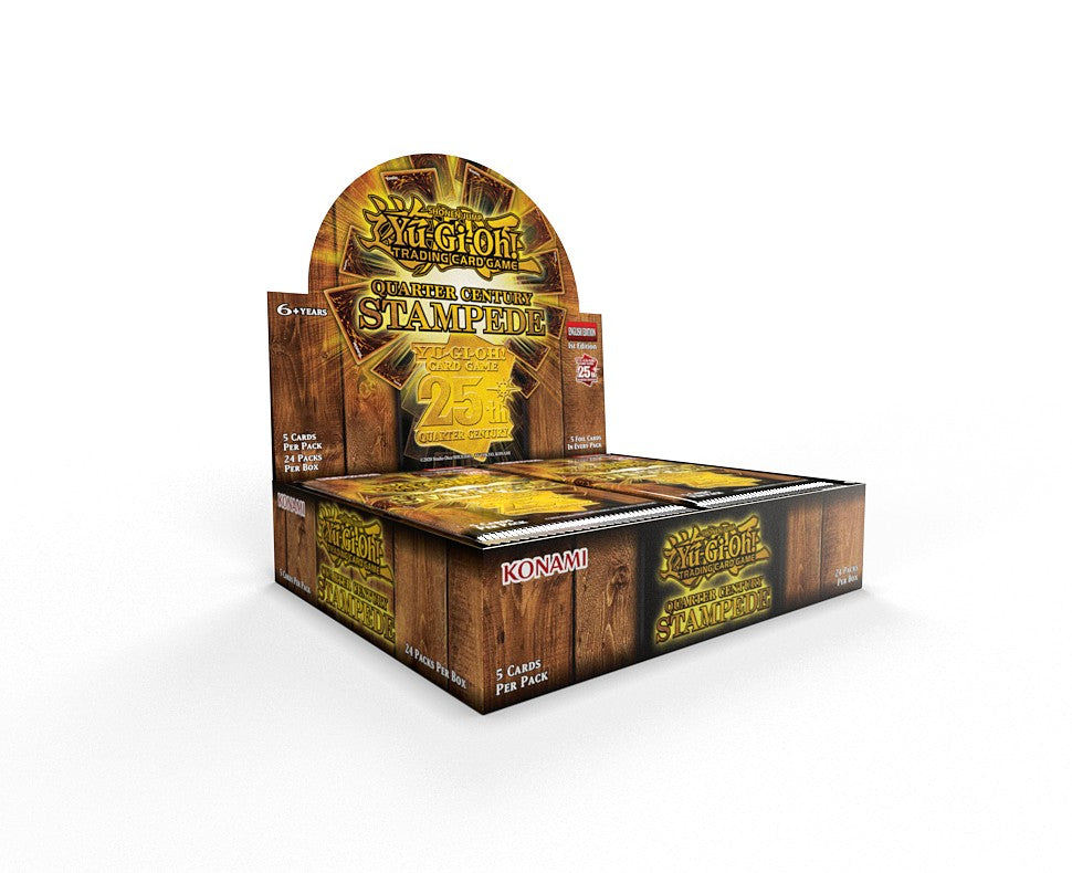 quarter century stampede booster box quarter century stampede Yu-Gi-Oh!: Quarter Century Stampede