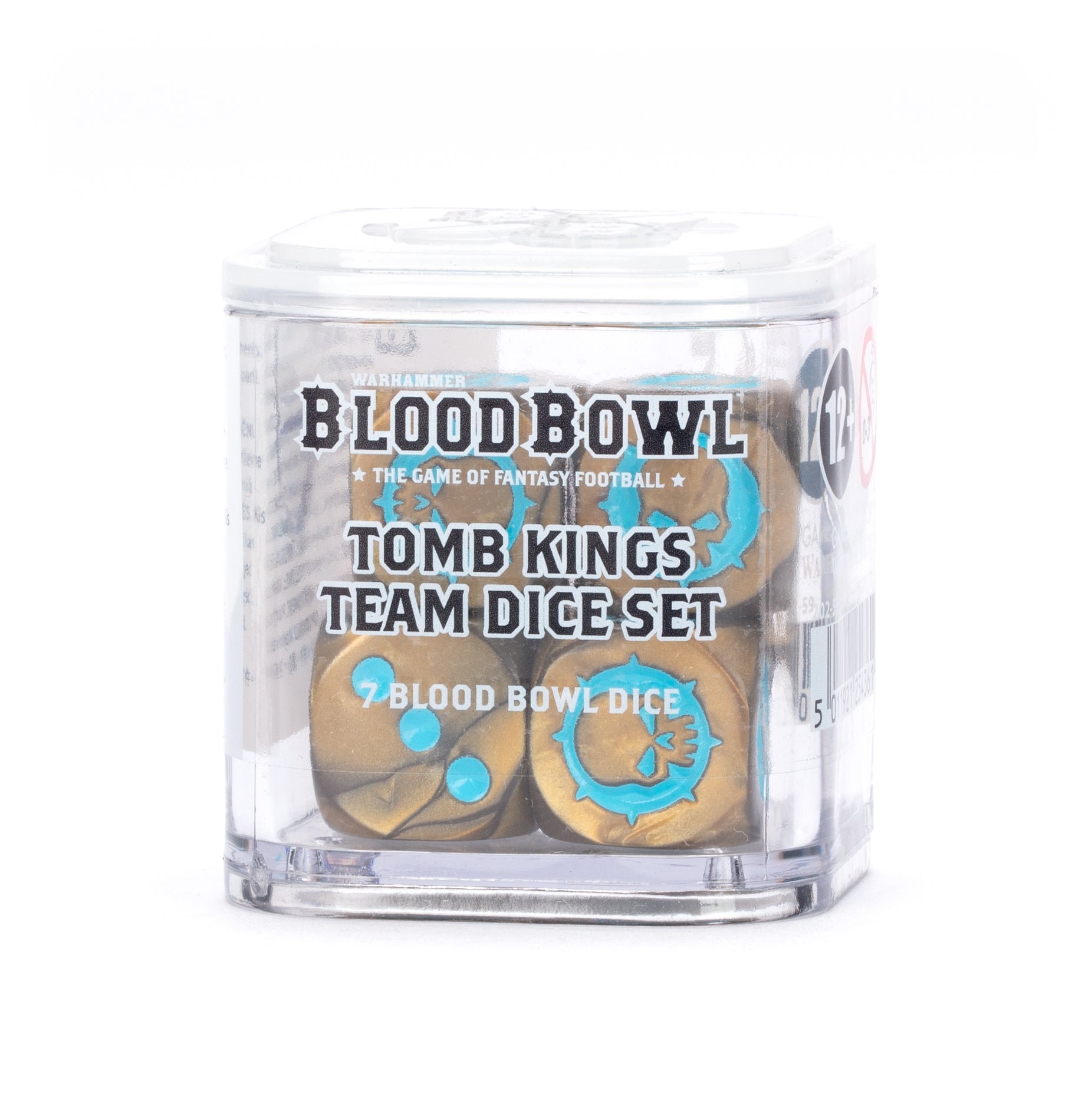Citadel Hobby: Dice Set - Blood Bowl: Third Season Edition - Tomb Kings Team