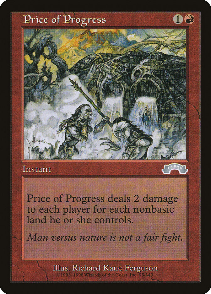 Price of Progress (EXO-U) Damaged