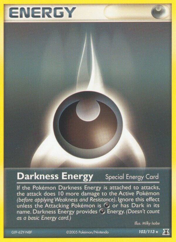 Darkness Energy (Special) - 103/113 (DS) Rare - Light Play Reverse Holofoil