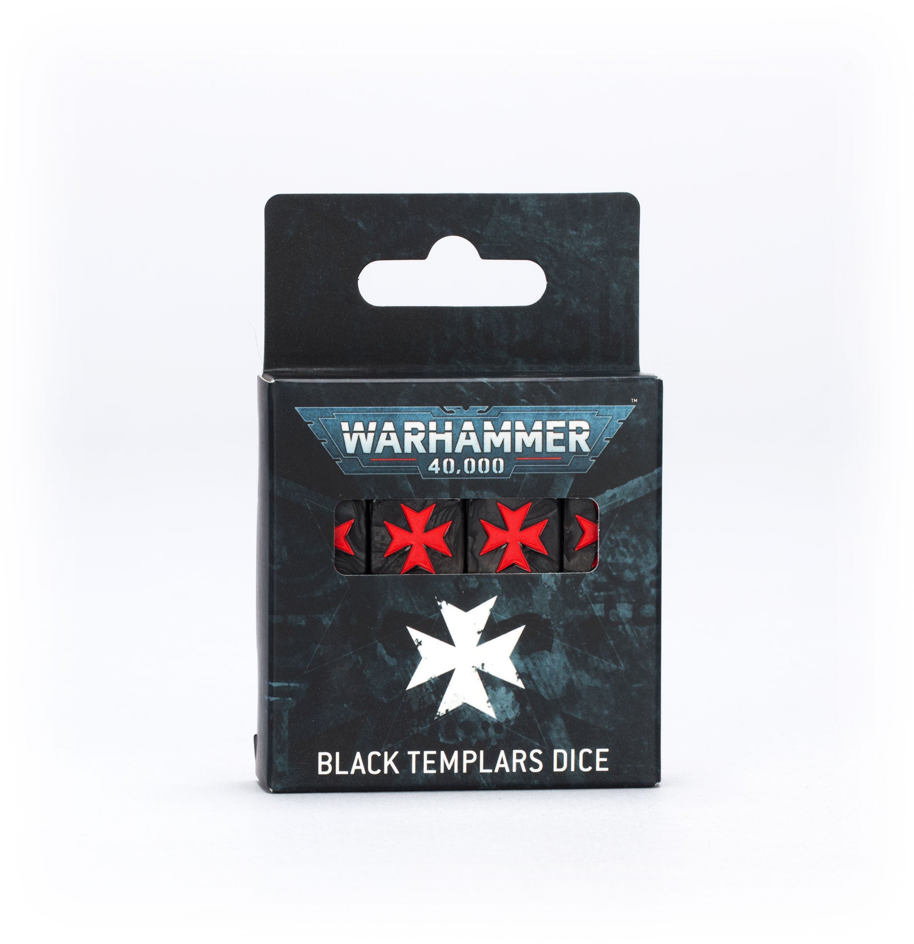 Citadel Hobby: Dice Set - 40K: Adeptus Astartes - Black Templars (10th) (16)