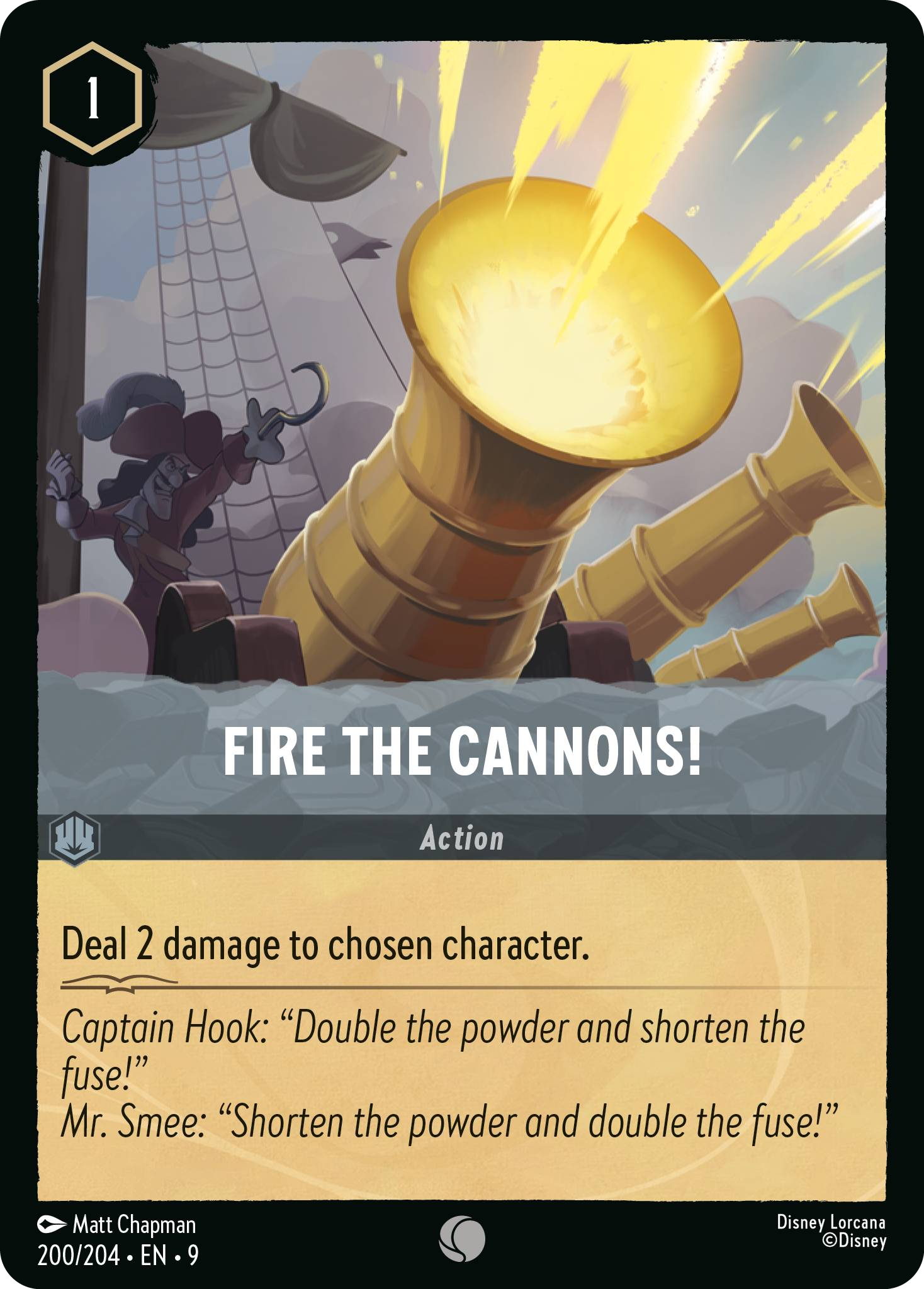 Fire the Cannons! (Fabled - 200/204) Common