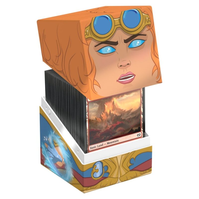 Ultimate Guard: Squaroes - 100+ Deckbox - MTG: Reality Fracture - Chandra (Fractured)