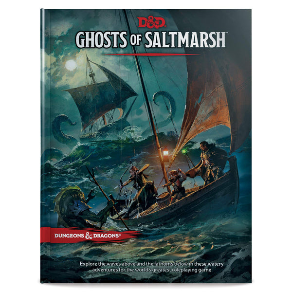 D&D 5E: Adventure 10 - Ghosts of Saltmarsh - for levels 1 - 12
