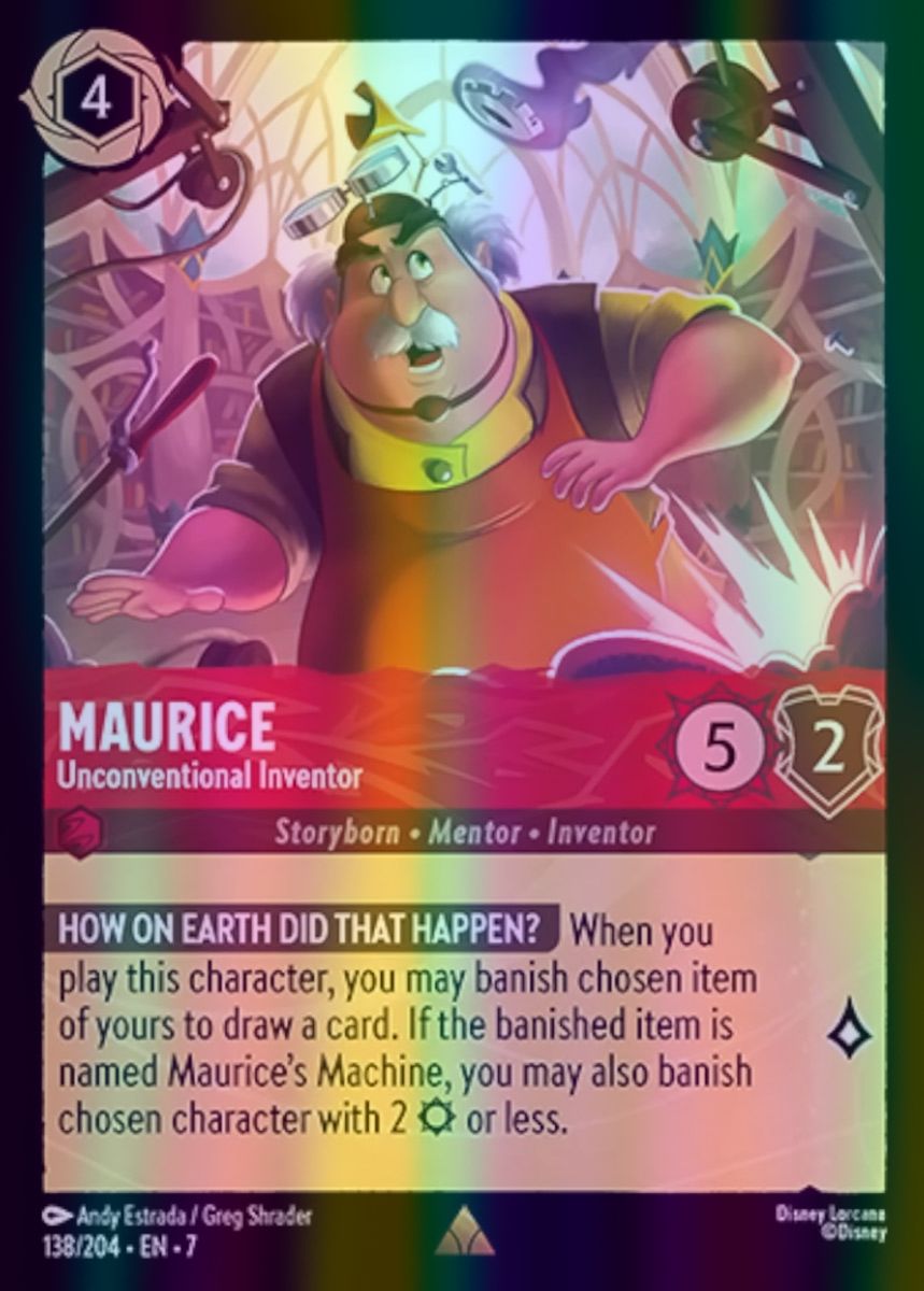 Maurice - Unconventional Inventor (Archazia's Island - 138/204) Rare