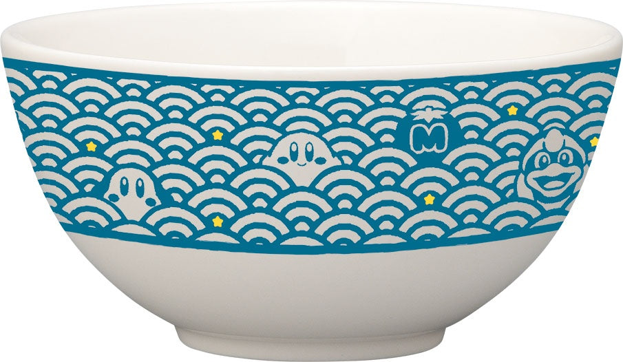 Kirby: Fuwafuwa Japanese Collection Tea Bowl Kirby And Seigaiha