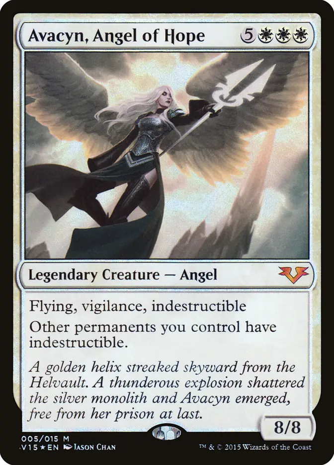 Avacyn, Angel of Hope (V15-M) Light Play