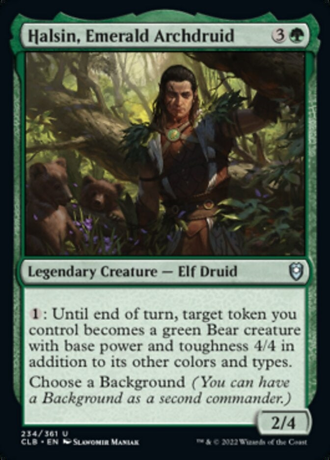 Halsin, Emerald Archdruid (CLB-U)