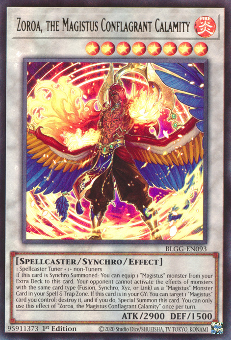 Zoroa, the Magistus Conflagrant Calamity (BLGG-EN093)