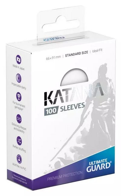 Ultimate Guard: Katana - Transparent (100)