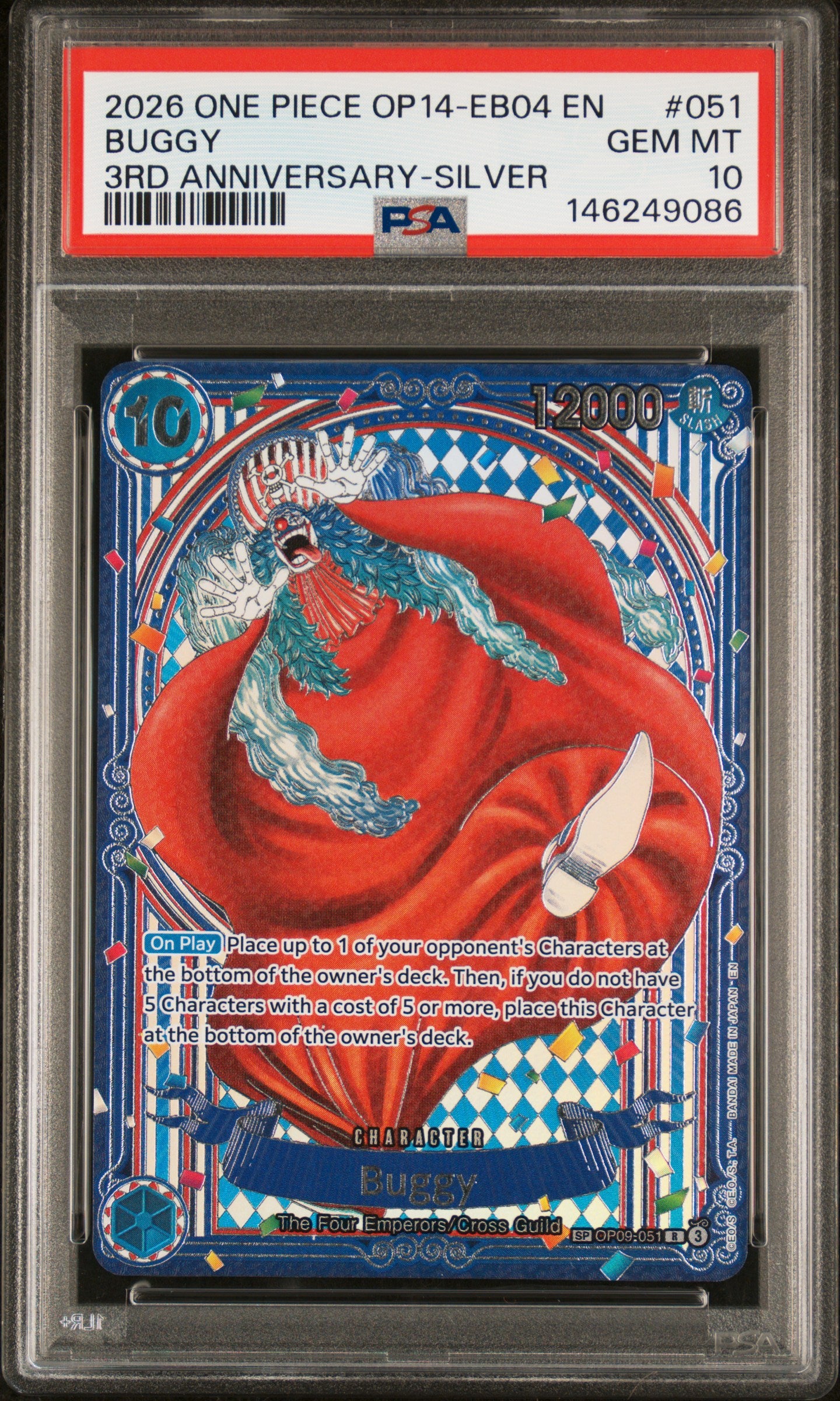 Buggy - OP09-051 (OP14) SP (Graded: PSA 10)
