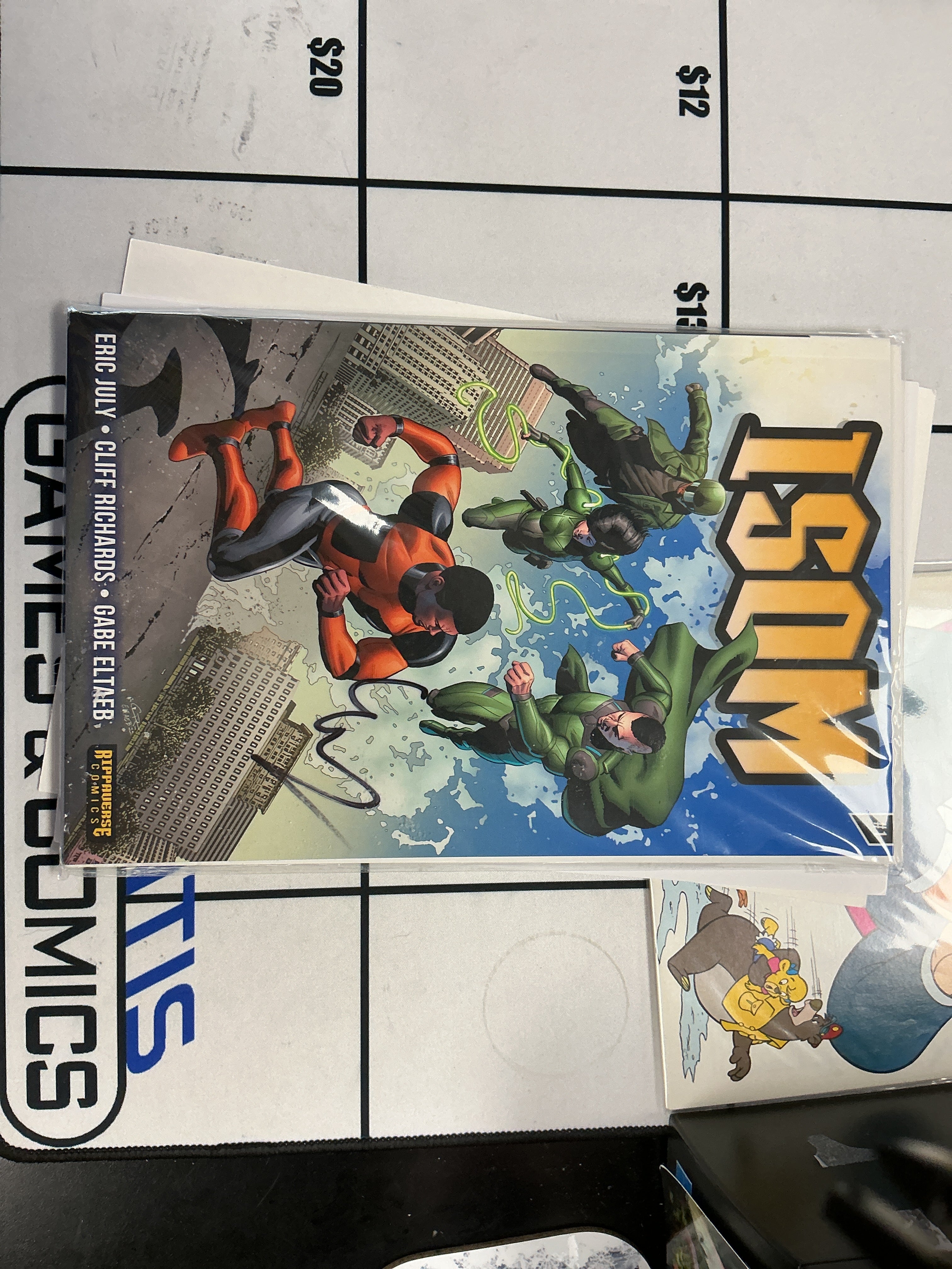 ISOM (s) #1 Variant Cover C (9.4) Signed by Eric July