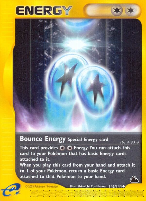 Bounce Energy - 142/144 (SK) Uncommon - Near Mint