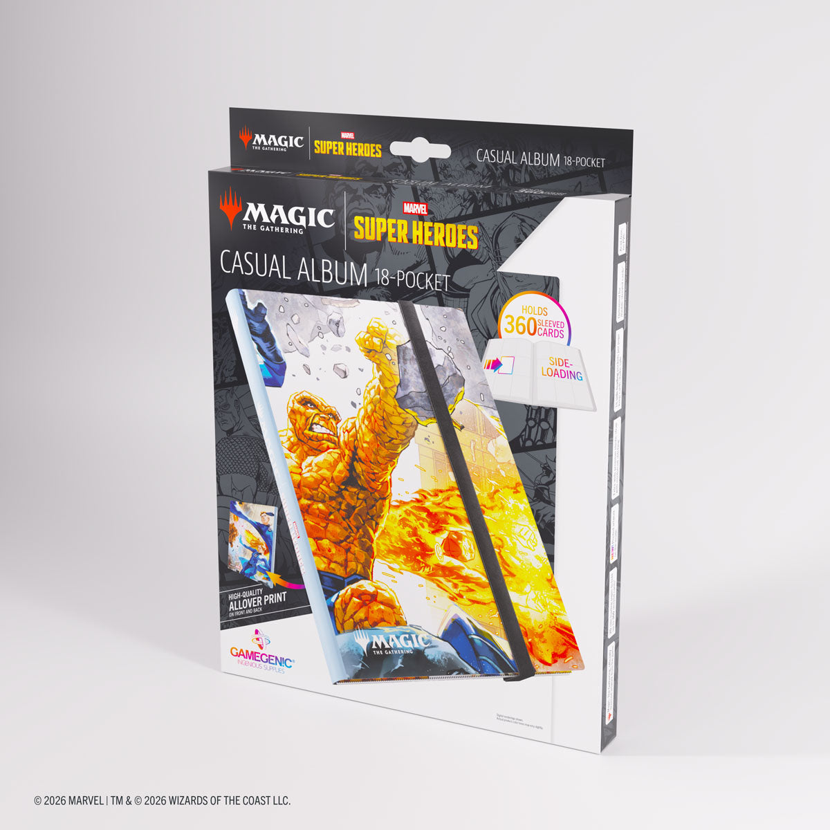 GameGenic: Casual Album 18-Pocket - MTG: Marvel Super Heroes - The Fantastic Four
