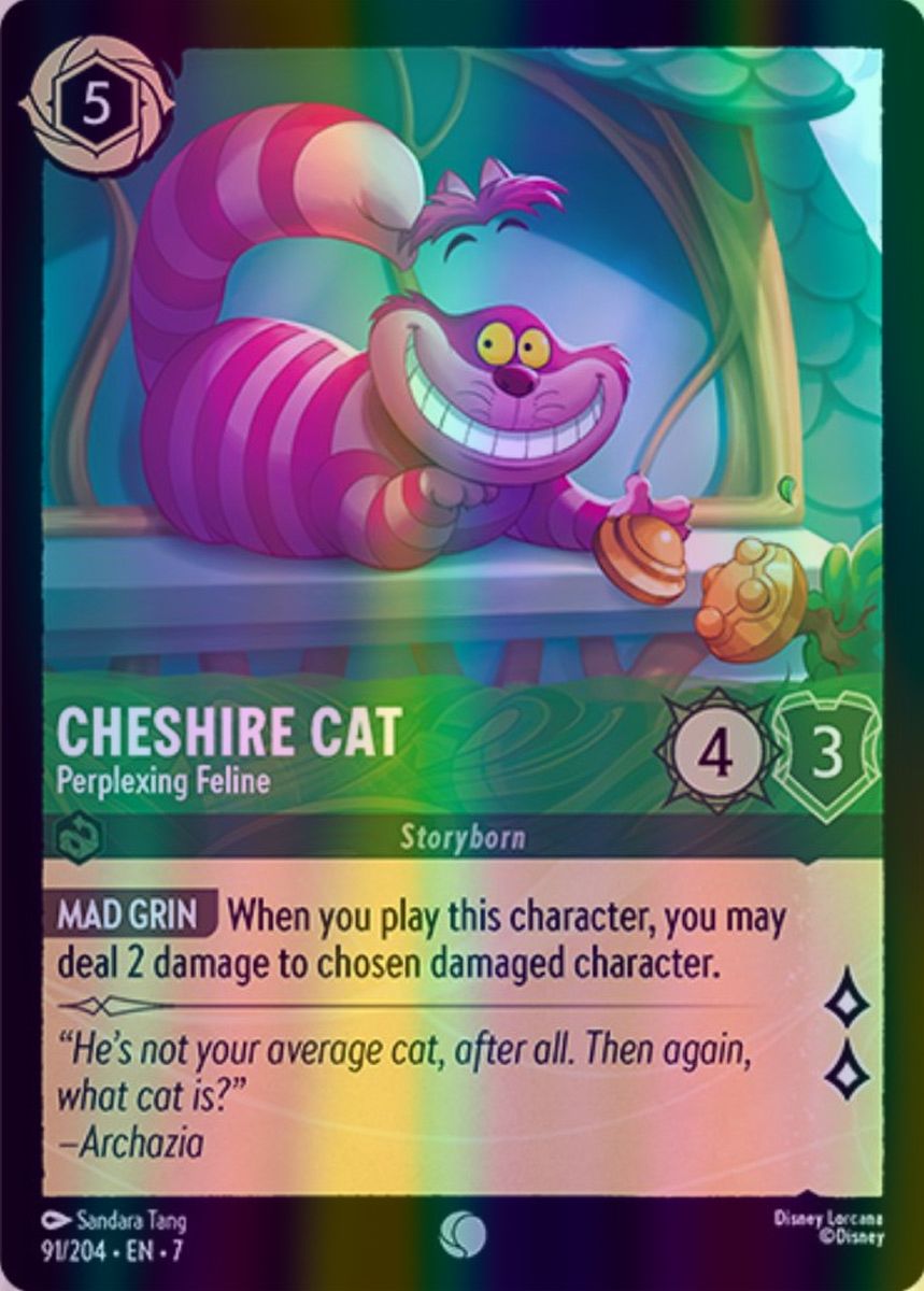 Cheshire Cat - Perplexing Feline (Archazia's Island - 091/204) Common