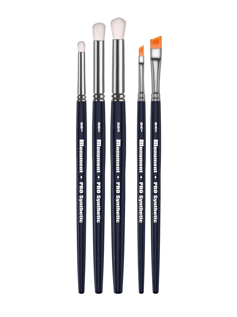 Monument Hobbies: PRO Synthetic Drybrush Set
