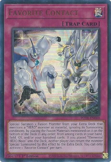 Favorite Contact (POTE-EN069)