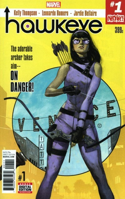 HAWKEYE (2017) #1 (9.4) - 1st Appearance of Ramone Watts AKA Alloy