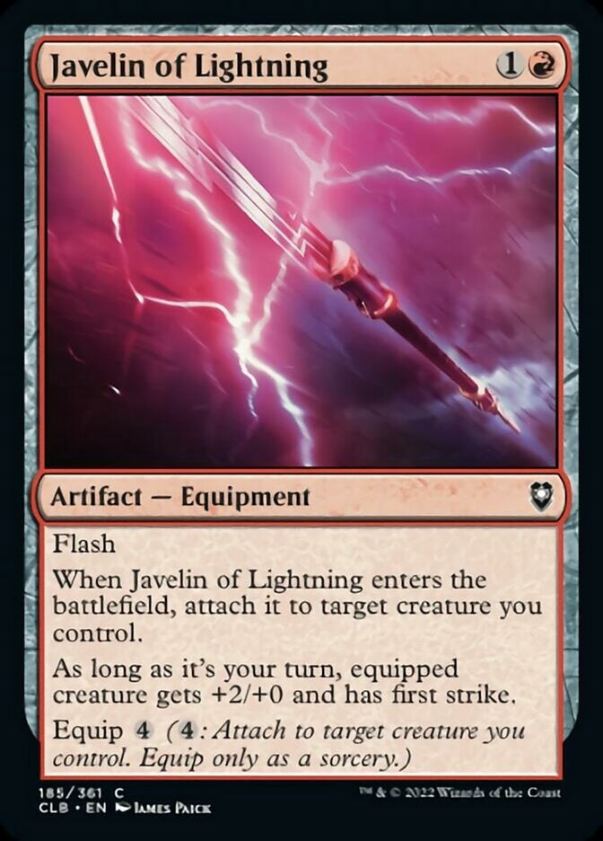 Javelin of Lightning (CLB-C)
