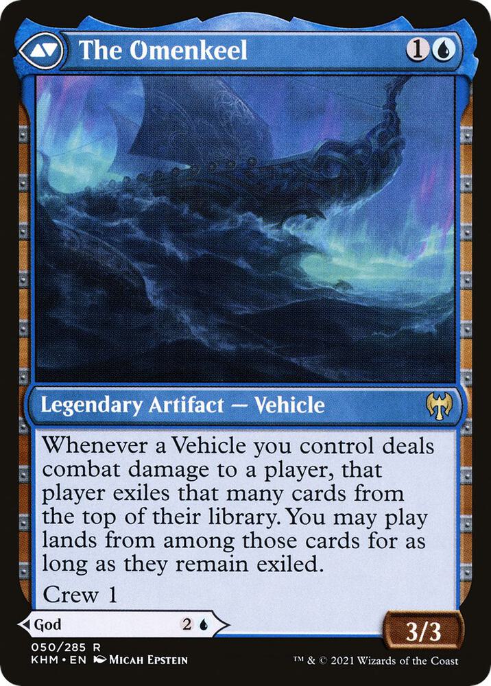 Cosima, God of the Voyage // The Omenkeel (KHM-R-LIST)