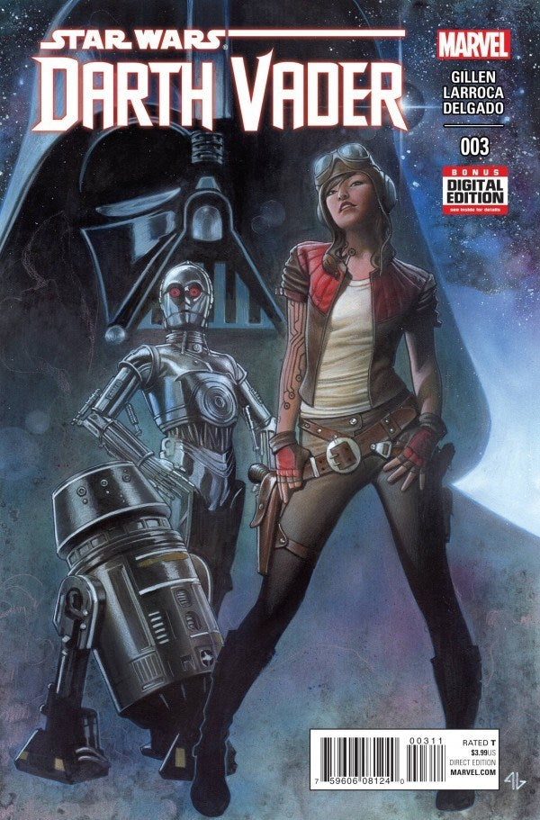 Star Wars Darth Vader (2015 Series) #3 (7.5) Key Issue - 1st Appearance of Doctor Aphra, Triple Zero and BT-1