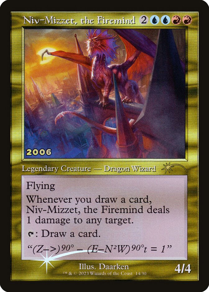Niv-Mizzet, the Firemind (P30A-P)